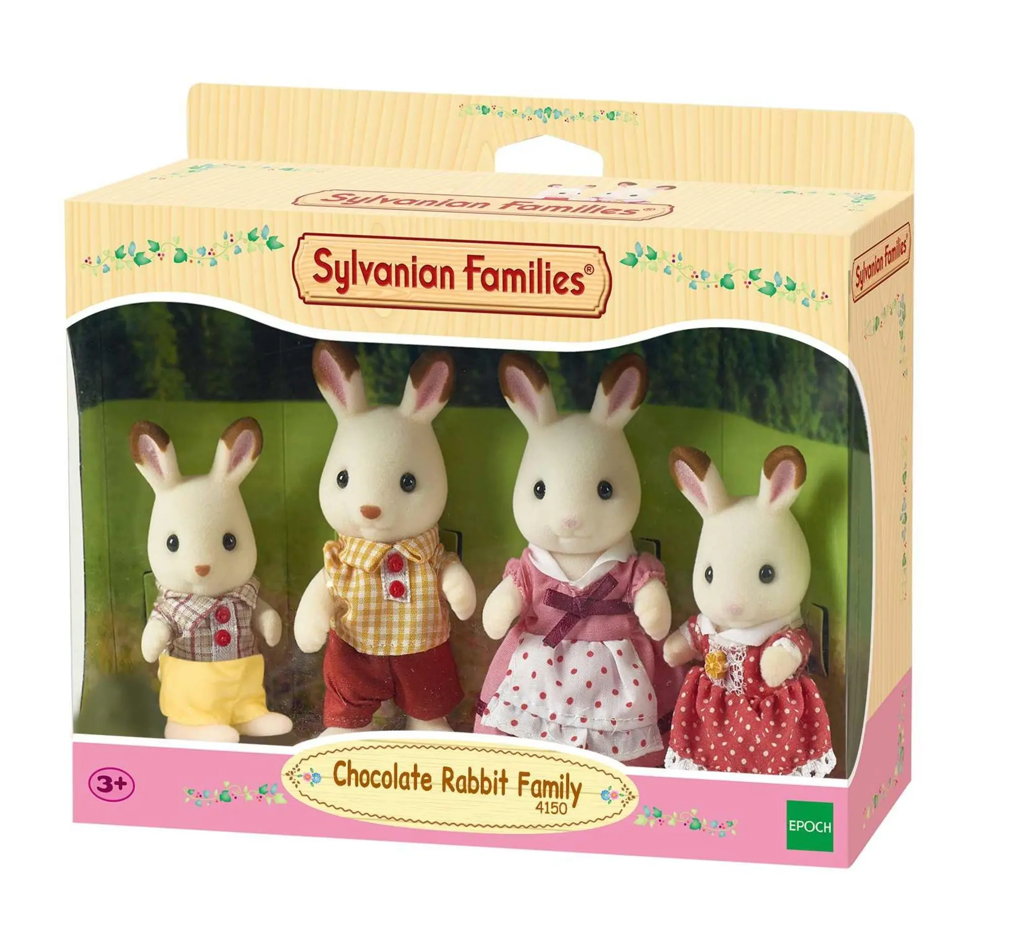 Cover: 5054131056554 | Sylvanian Families 5655 - Schokoladenhasen Familie | 5655 | Deutsch