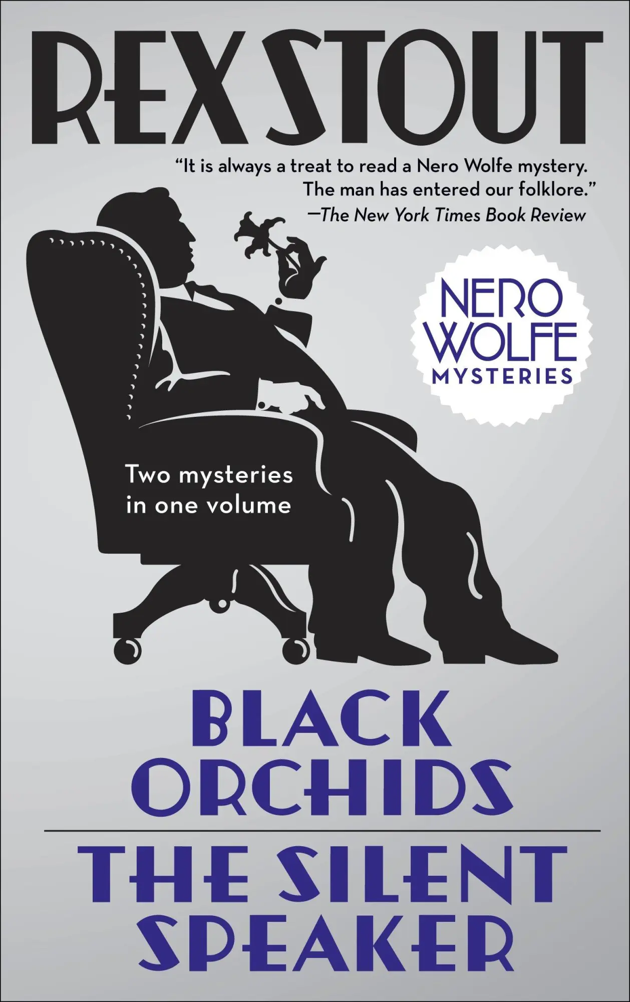 Cover: 9780553386554 | Black Orchids/The Silent Speaker | Nero Wolfe Mysteries | Rex Stout