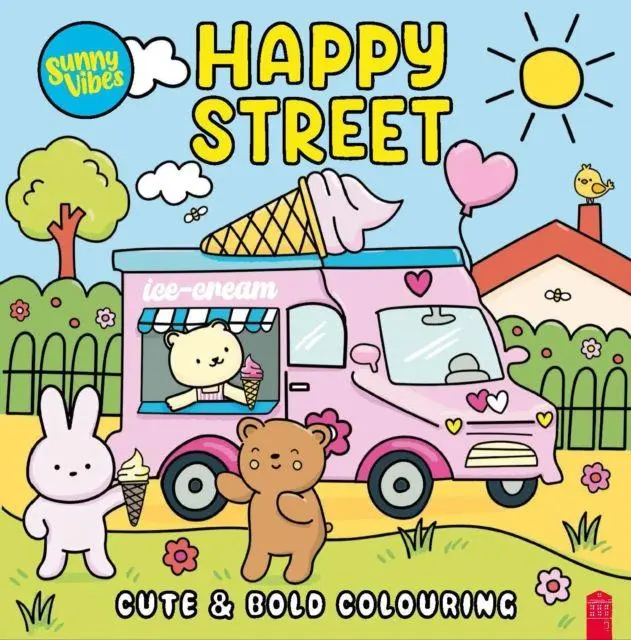 Cover: 9781917156554 | Happy Street | Sunny Vibes | Taschenbuch | Sunny Vibes Colouring
