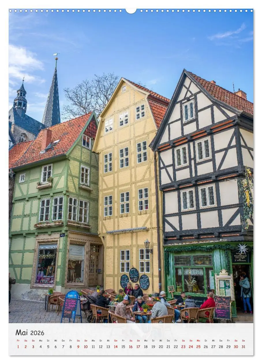 Bild: 9783457296554 | Quedlinburg - Welterbestadt und Tor zum Harz (Wandkalender 2026 DIN...