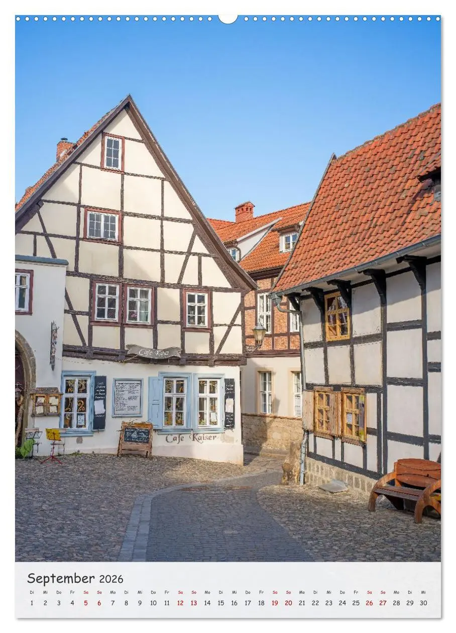 Bild: 9783457296554 | Quedlinburg - Welterbestadt und Tor zum Harz (Wandkalender 2026 DIN...