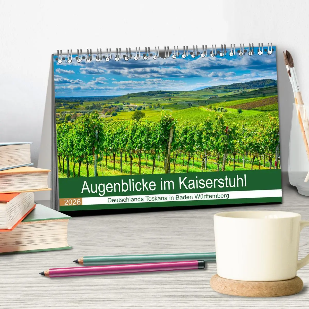 Bild: 9783457676554 | Augenblicke im Kaiserstuhl (Tischkalender 2026 DIN A5 quer),...
