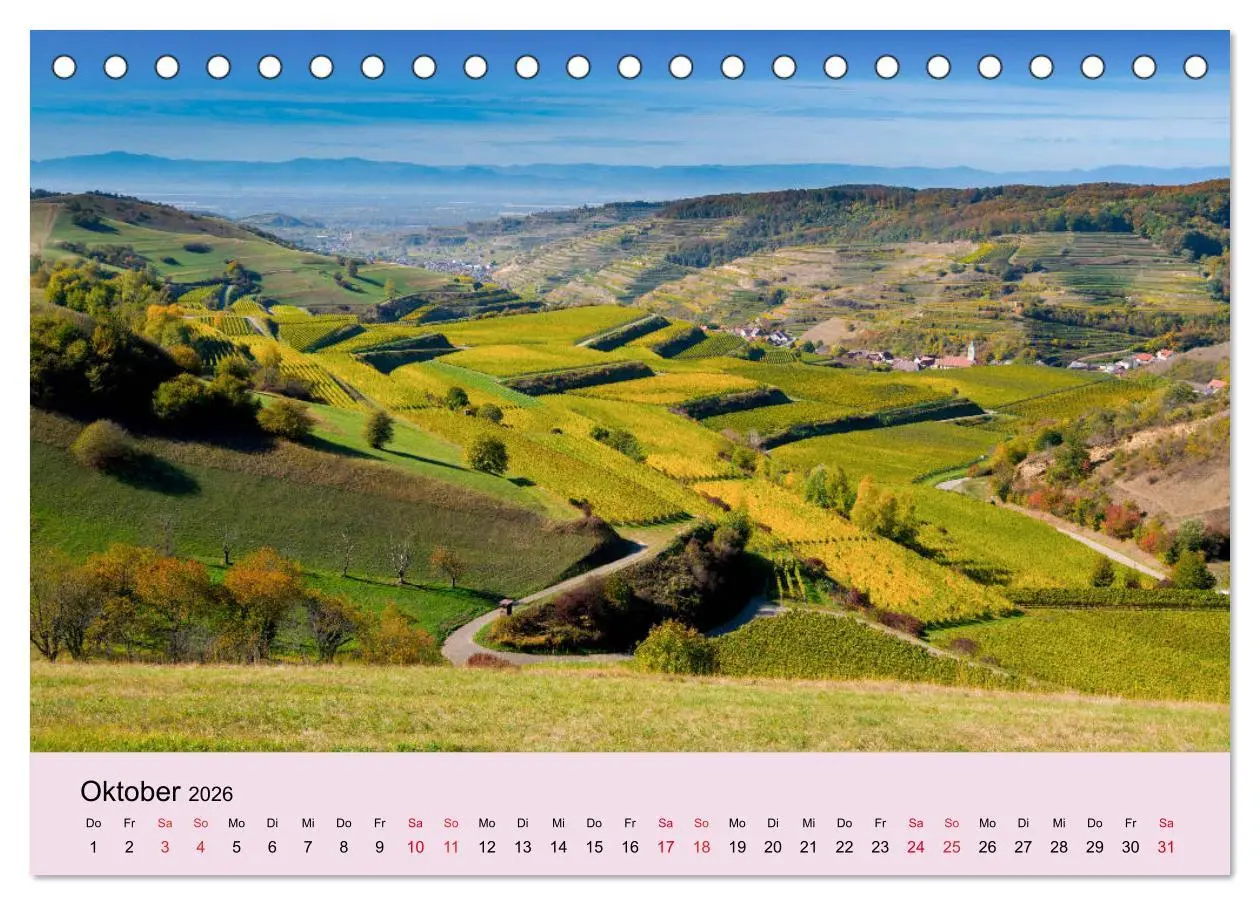 Bild: 9783457676554 | Augenblicke im Kaiserstuhl (Tischkalender 2026 DIN A5 quer),...