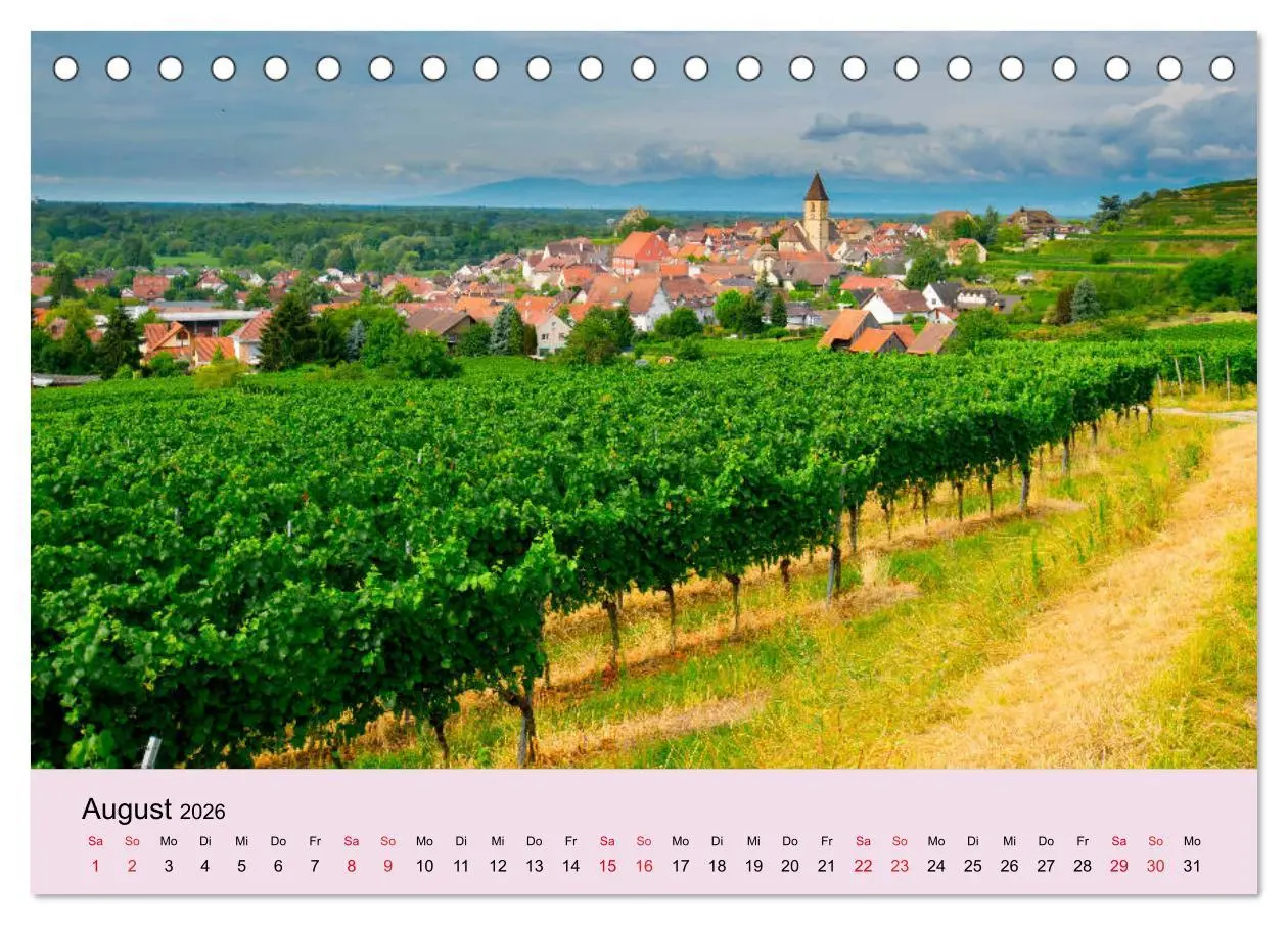 Bild: 9783457676554 | Augenblicke im Kaiserstuhl (Tischkalender 2026 DIN A5 quer),...