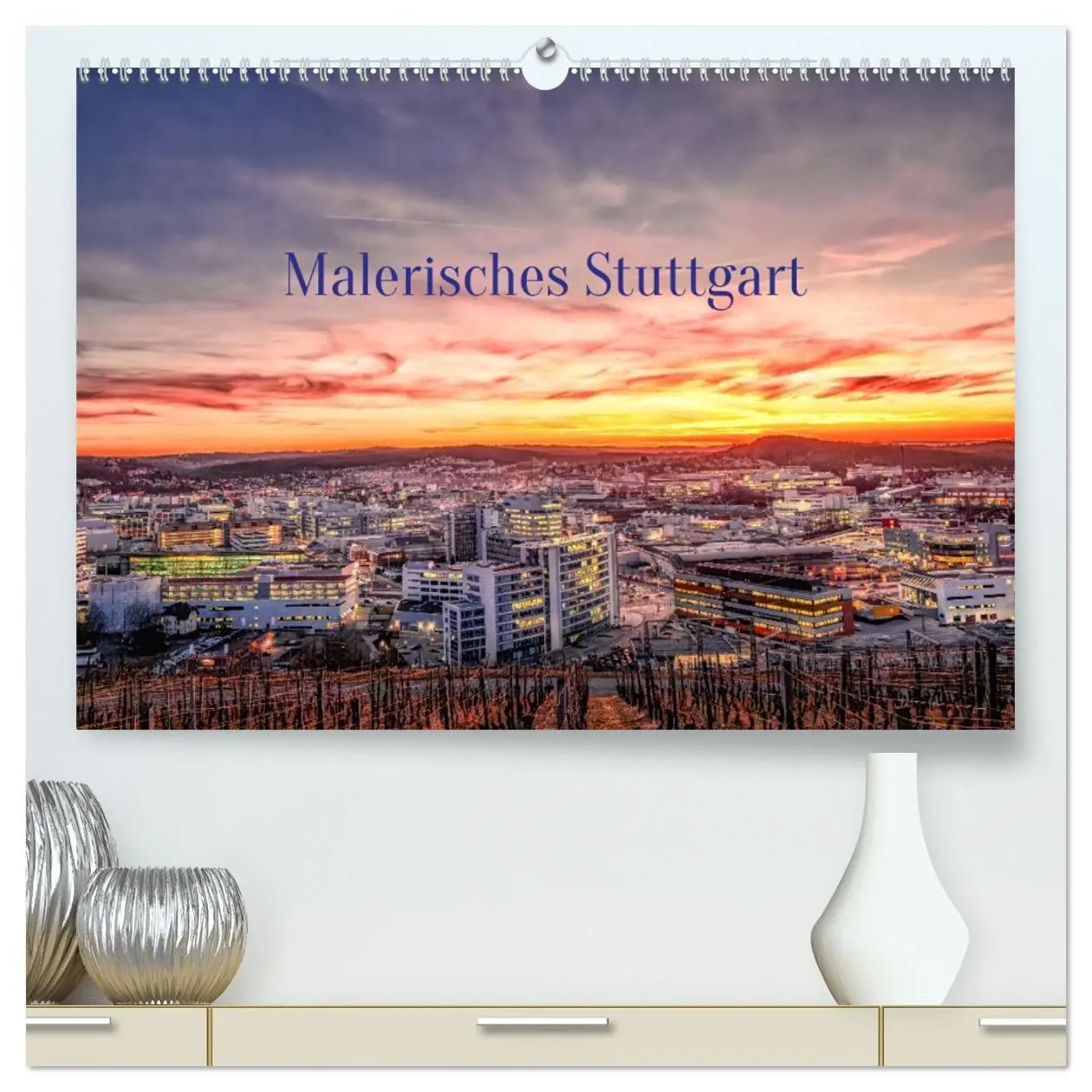 Cover: 9783516216554 | Malerisches Stuttgart (hochwertiger Premium Wandkalender 2026 DIN...