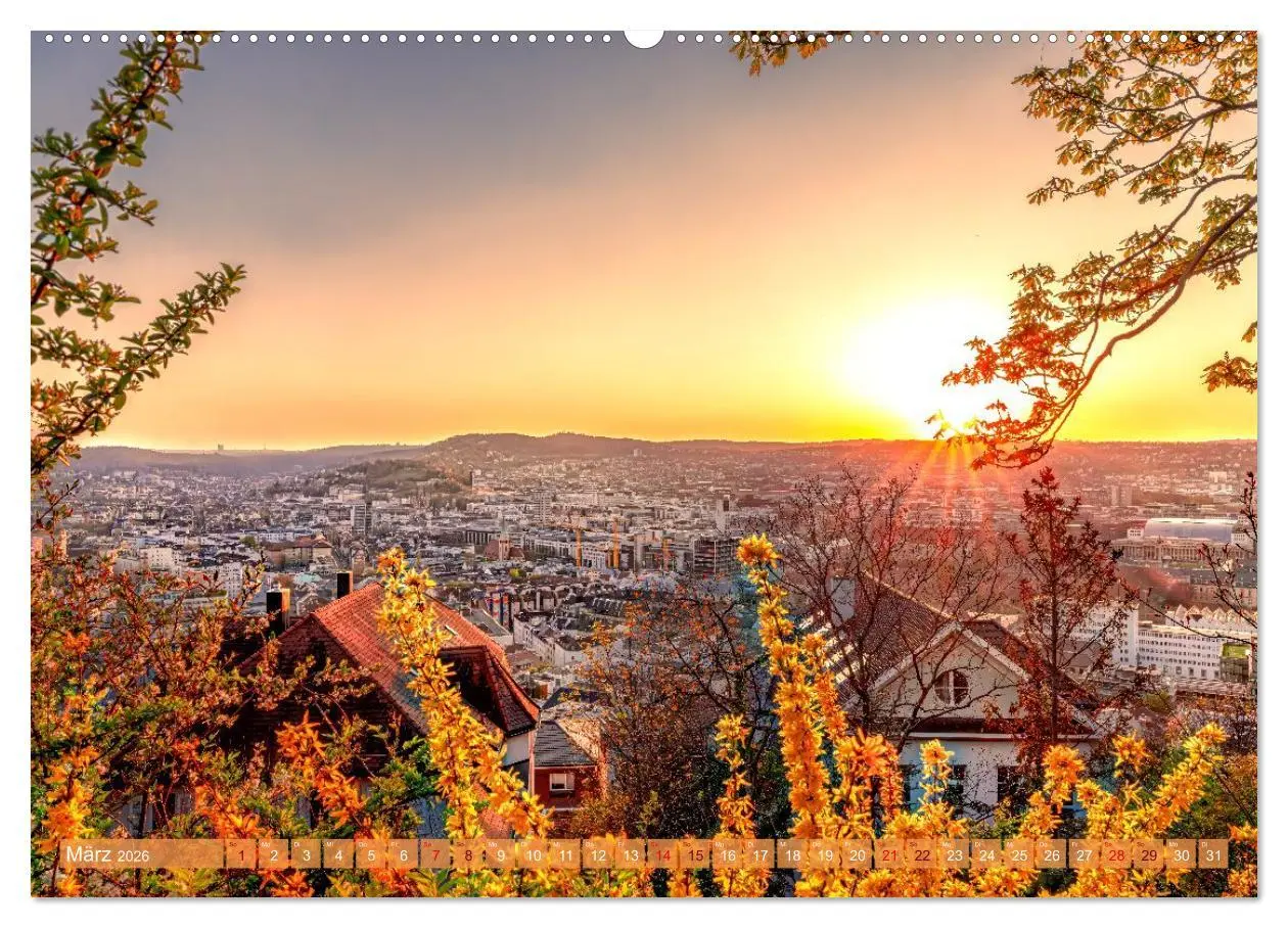 Bild: 9783516216554 | Malerisches Stuttgart (hochwertiger Premium Wandkalender 2026 DIN...