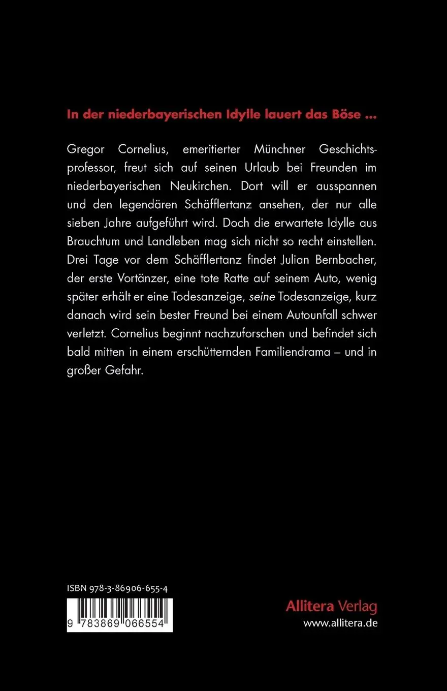 Rückseite: 9783869066554 | Der letzte Tanz | Niederbayern-Krimi | Karoline Eisenschenk | Buch