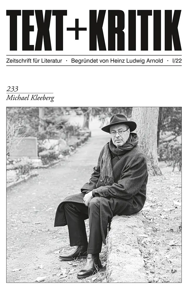 Cover: 9783967076554 | Michael Kleeberg | Claudia Stockinger (u. a.) | Taschenbuch | 102 S.