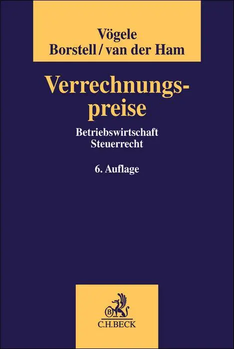 Cover: 9783406796654 | Verrechnungspreise | Betriebswirtschaft, Steuerrecht | Vögele (u. a.)