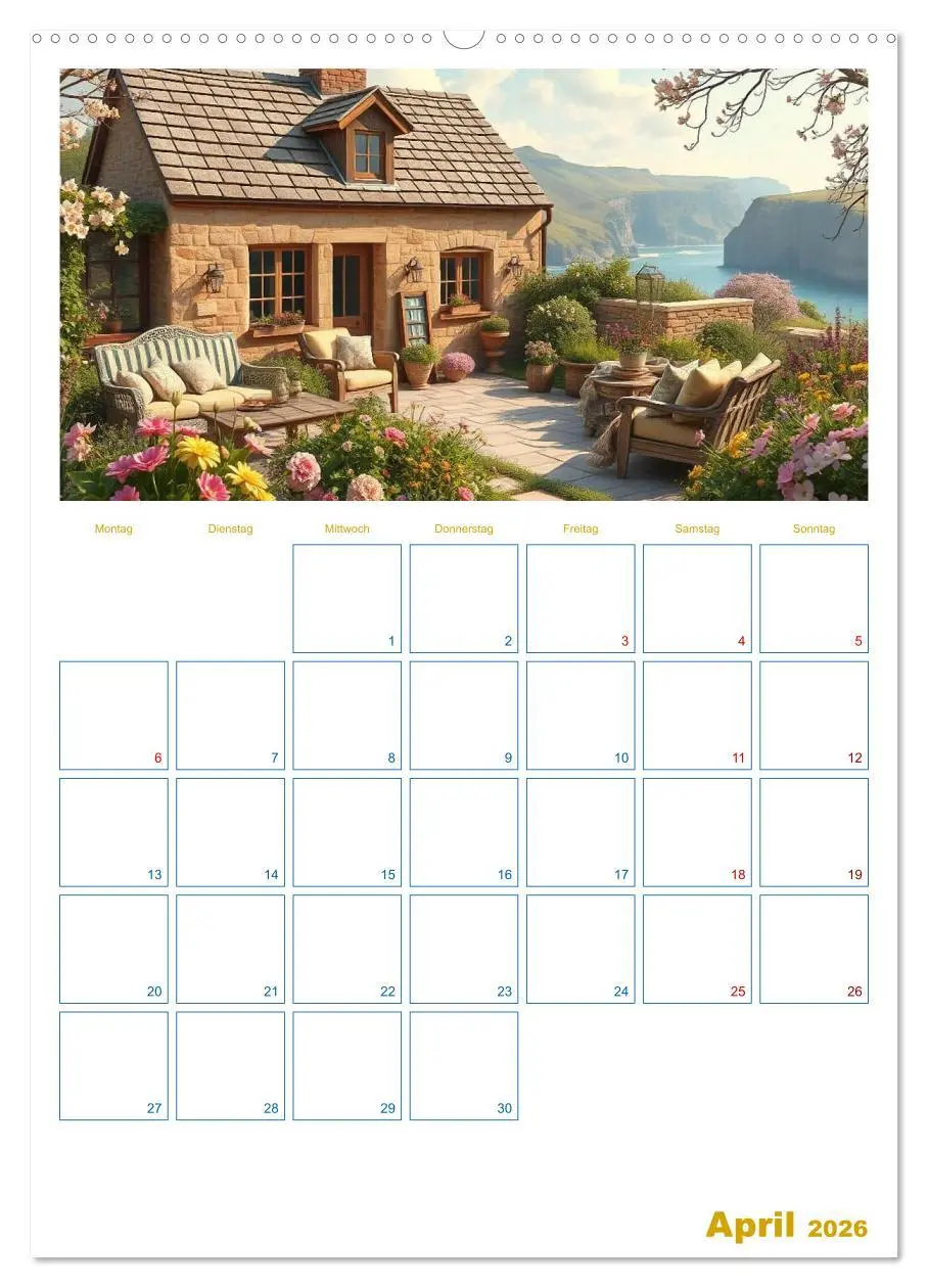 Bild: 9783457806654 | Cottageträume - Ein Jahr voller ländlicher Magie (Wandkalender 2026...
