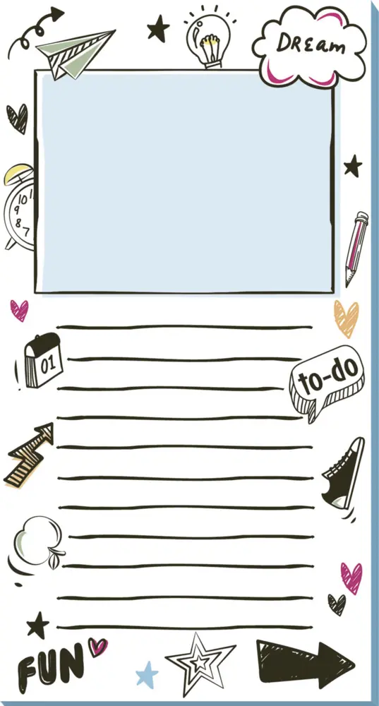To-do-Block midi Visual words