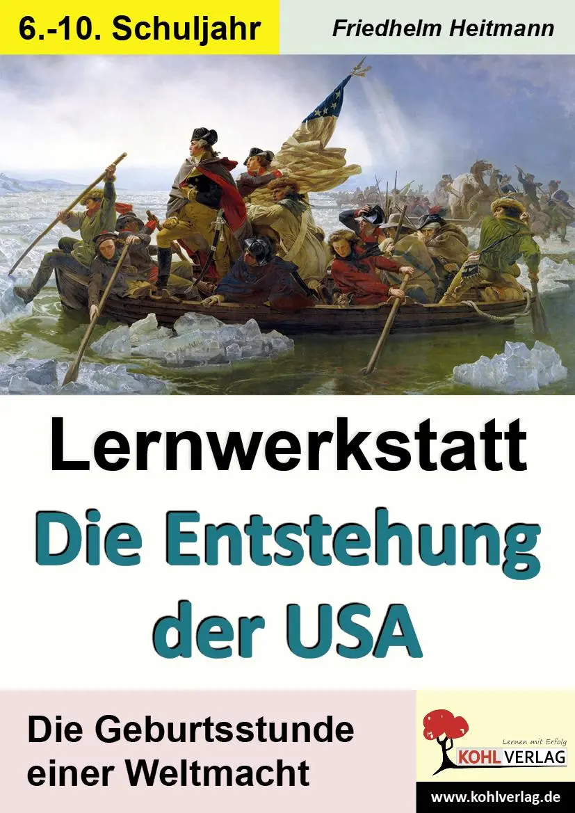 Cover: 9783956866654 | Lernwerkstatt Die Entstehung der USA | Friedhelm Heitmann | Buch