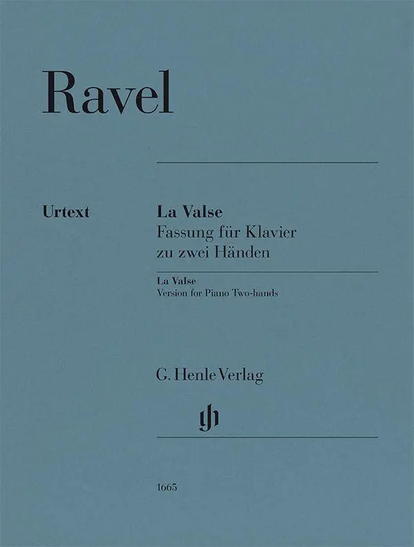 Cover: 9790201816654 | Maurice Ravel - La Valse | Besetzung: Klavier zu zwei Händen | Buch