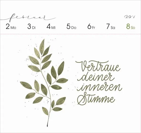 Bild: 9783731886754 | Selfcare 2026 | Verlag Korsch | Kalender | 54 S. | Deutsch | 2026