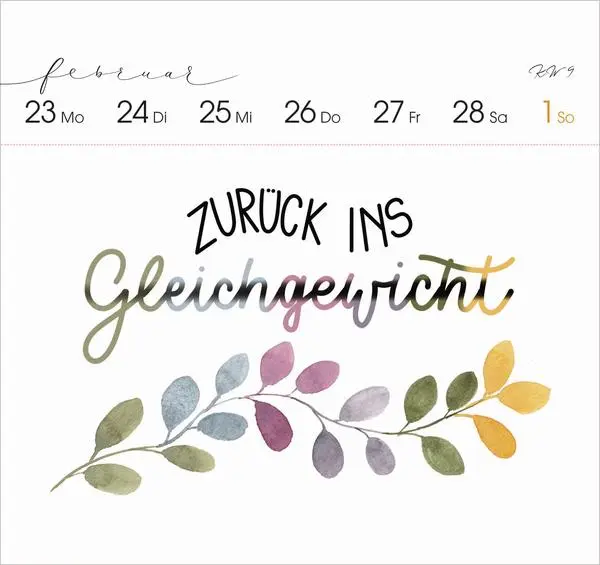 Bild: 9783731886754 | Selfcare 2026 | Verlag Korsch | Kalender | 54 S. | Deutsch | 2026