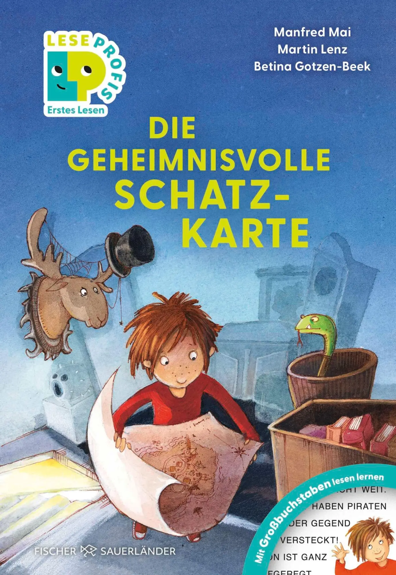 Cover: 9783737376754 | Leseprofis - GROSSBUCHSTABEN: DIE GEHEIMNISVOLLE SCHATZKARTE,...