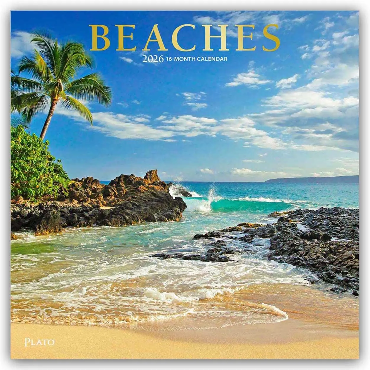 Cover: 9798330706754 | Beaches - Traumstrände 2026 - 16-Monatskalender | Publishers | 13 S.