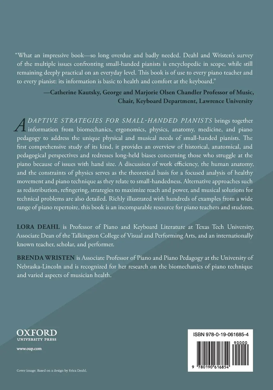Rückseite: 9780190616854 | Adaptive Strategies for Small-Handed Pianists | Lora Deahl (u. a.)