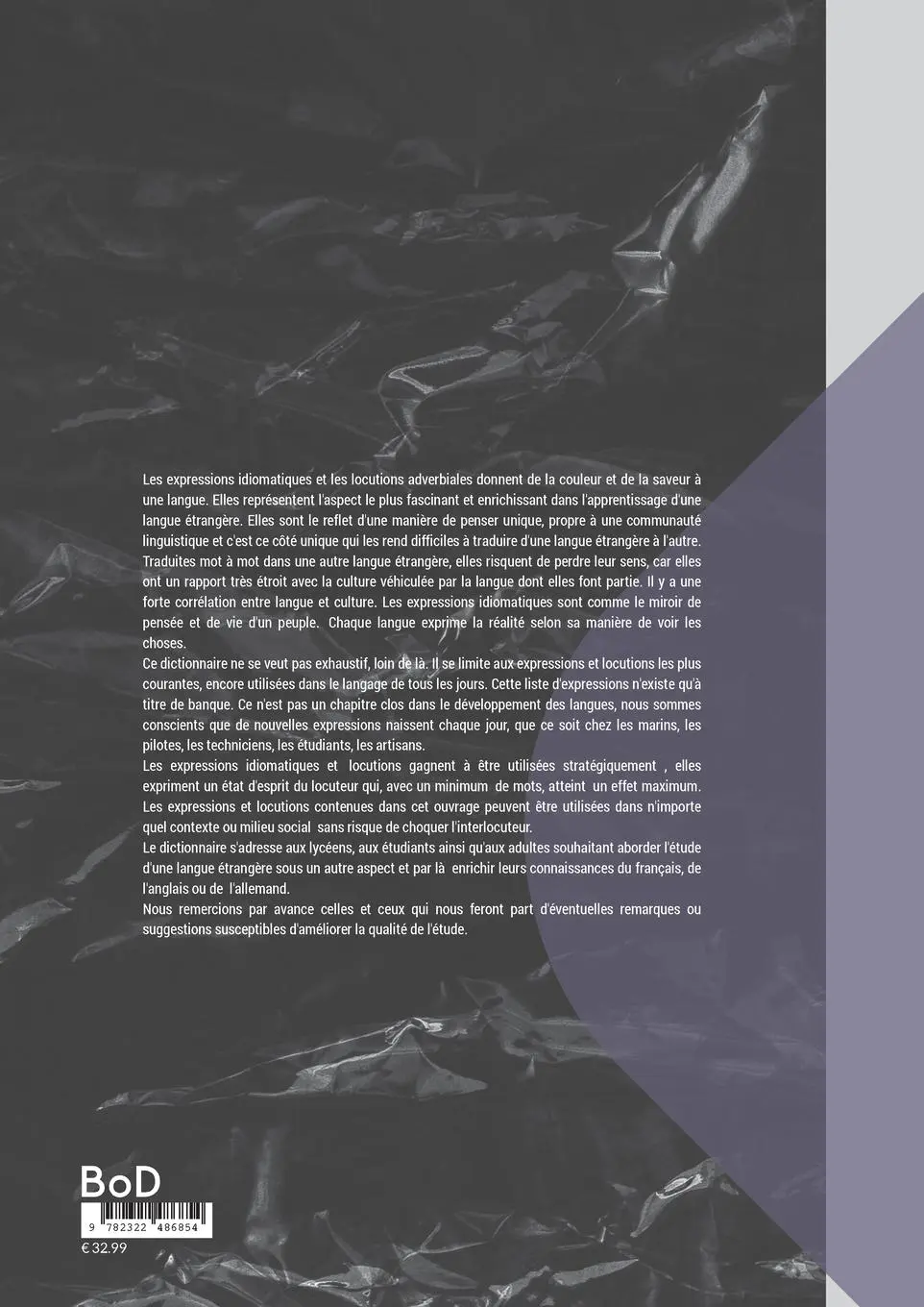 Rückseite: 9782322486854 | Dictionnaire des expressions idiomatiques courantes en français,...