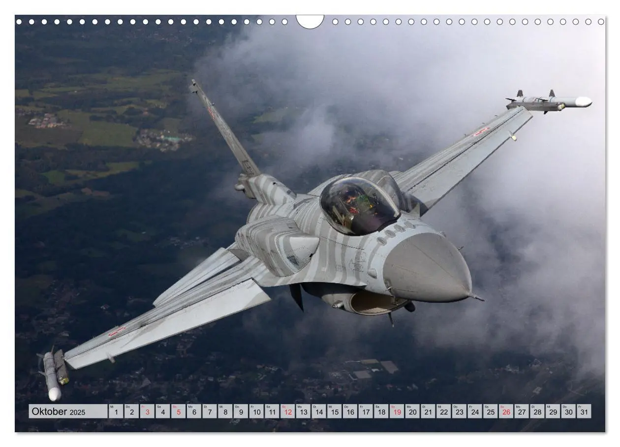 Bild: 9783435176854 | Militärjets aus aller Welt (Wandkalender 2025 DIN A3 quer),...