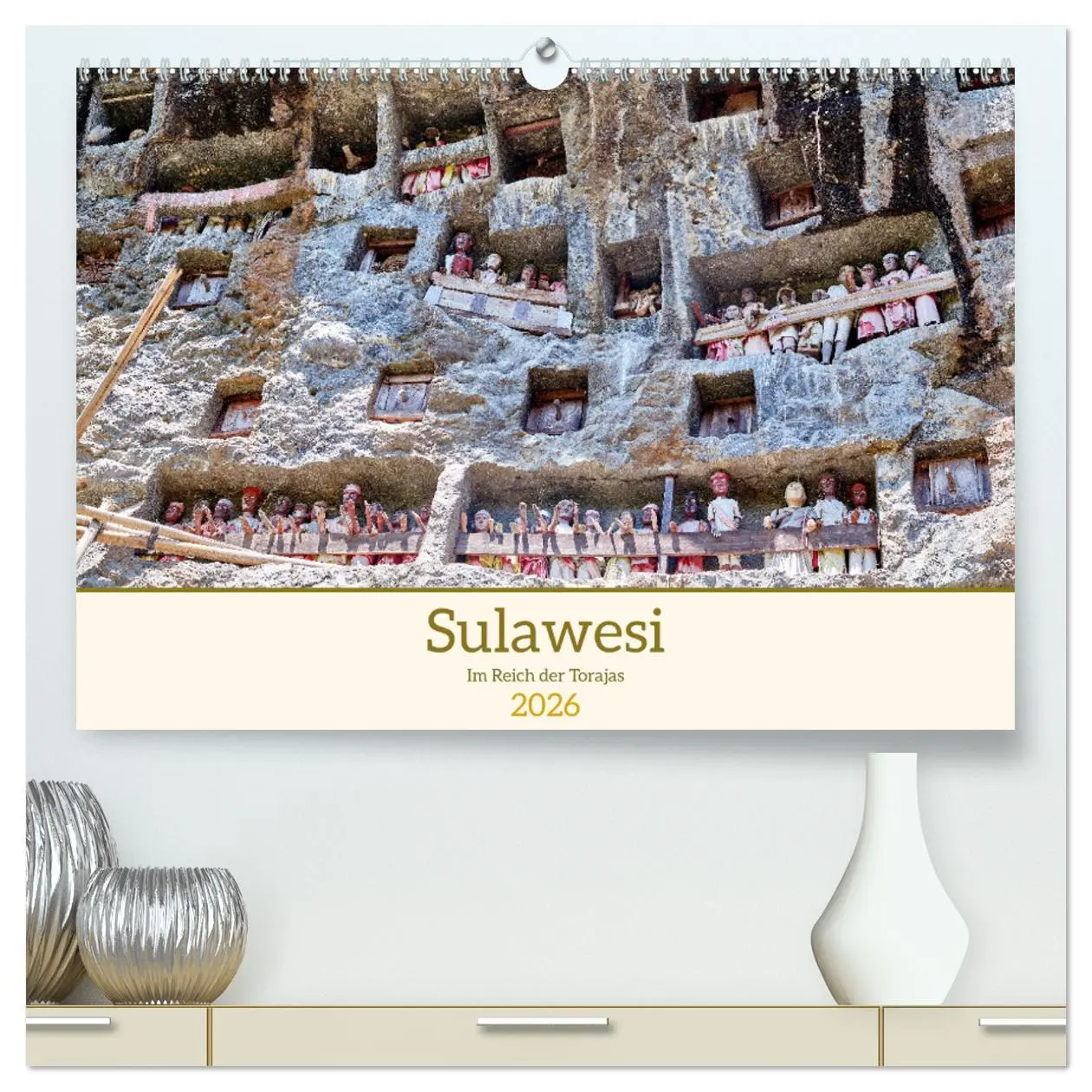Cover: 9783457266854 | Sulawesi Im Reich der Torajas (hochwertiger Premium Wandkalender...