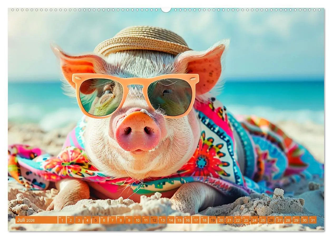 Bild: 9783457406854 | Big &amp; Beautiful. Tierische Plus Size Models. Elefanten und Co....