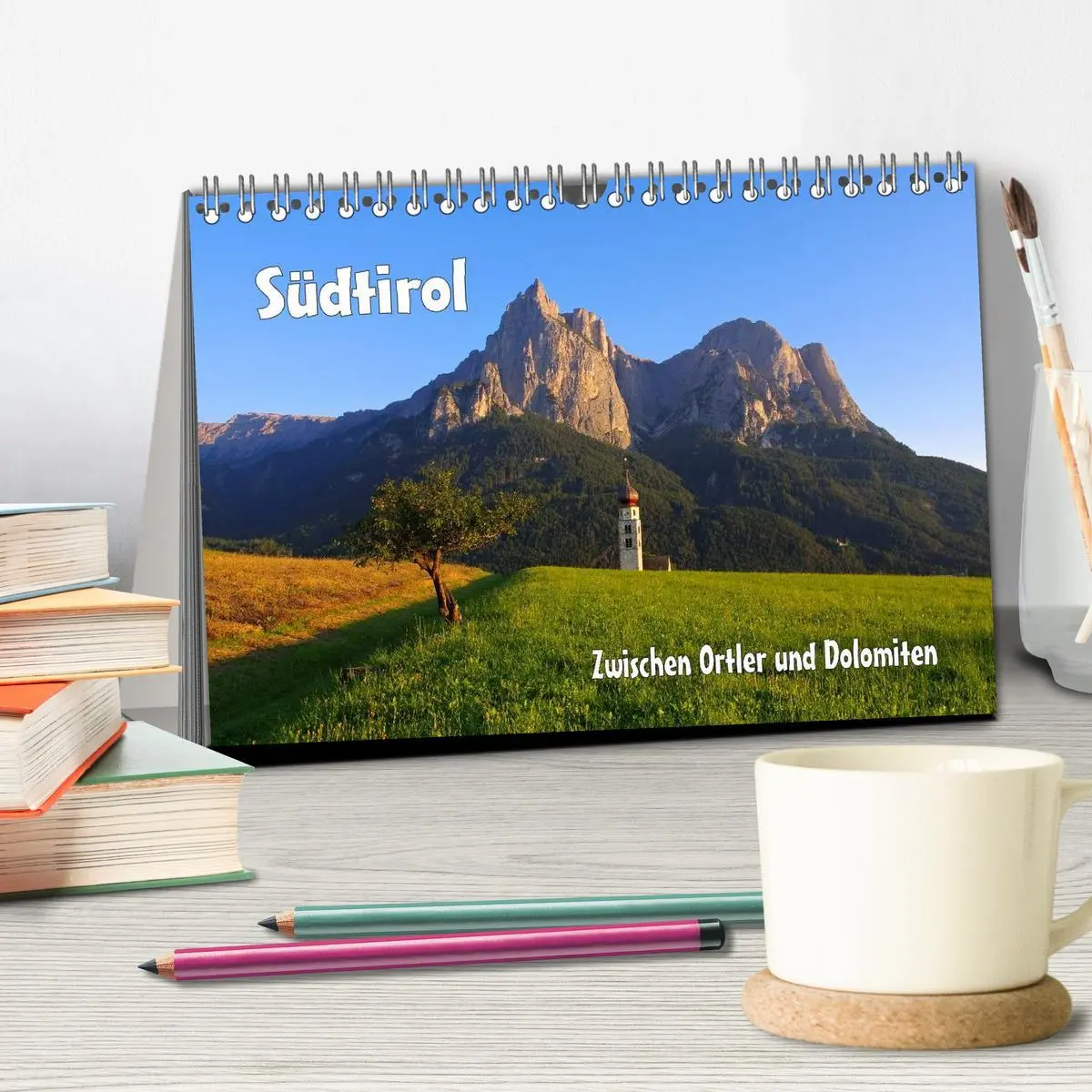 Bild: 9783457956854 | Südtirol - Zwischen Ortler und Dolomiten (Tischkalender 2026 DIN A5...