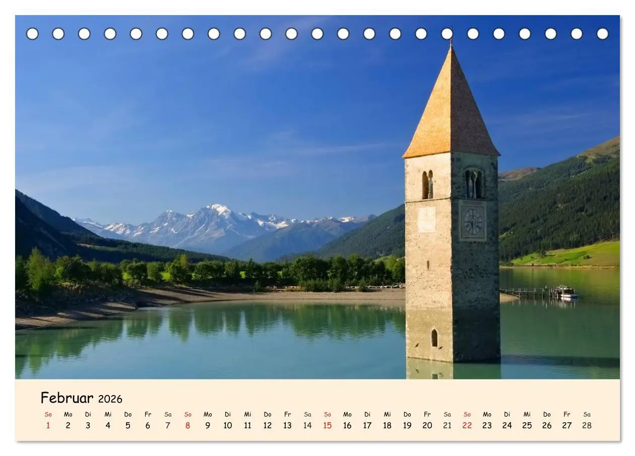 Bild: 9783457956854 | Südtirol - Zwischen Ortler und Dolomiten (Tischkalender 2026 DIN A5...