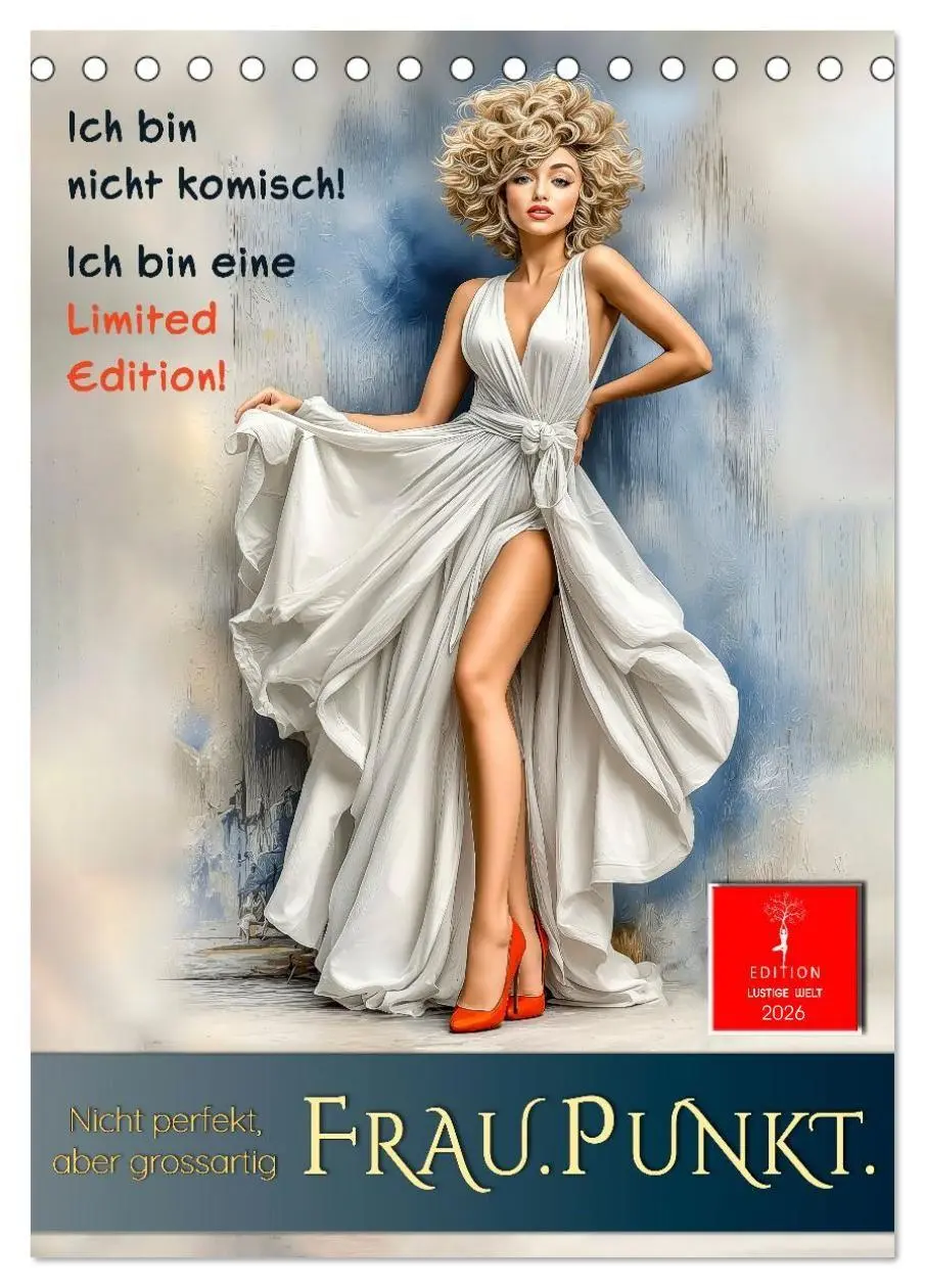 Cover: 9783516666854 | FRAU.PUNKT. (Tischkalender 2026 DIN A5 hoch), CALVENDO Monatskalender