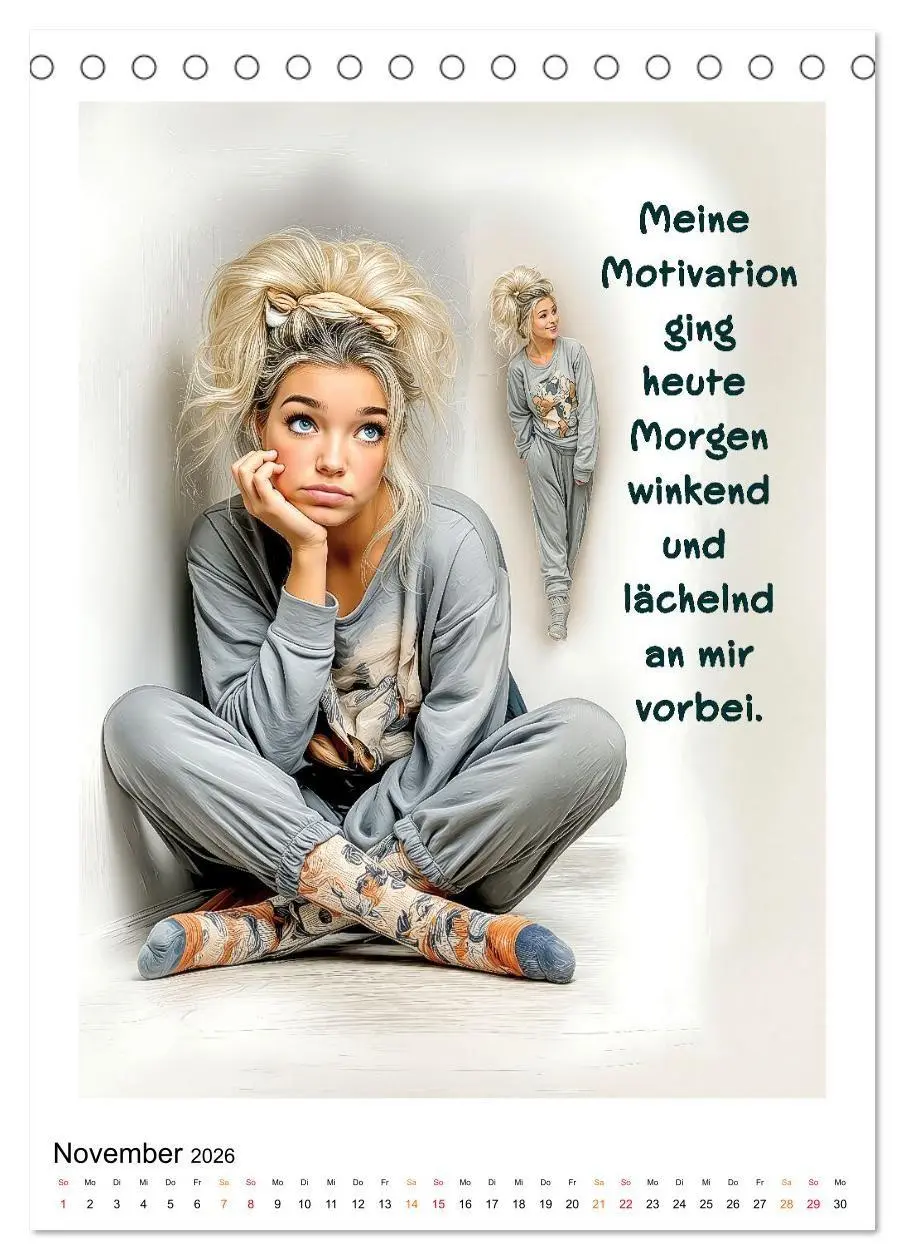 Bild: 9783516666854 | FRAU.PUNKT. (Tischkalender 2026 DIN A5 hoch), CALVENDO Monatskalender