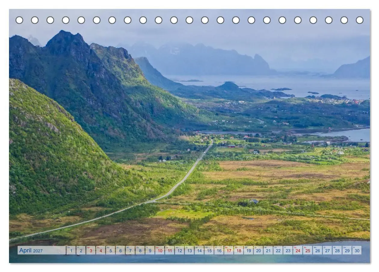 Bild: 9783569826854 | Die Lofoten - Eine Bilder-Reise (Tischkalender 2027 DIN A5 quer),...