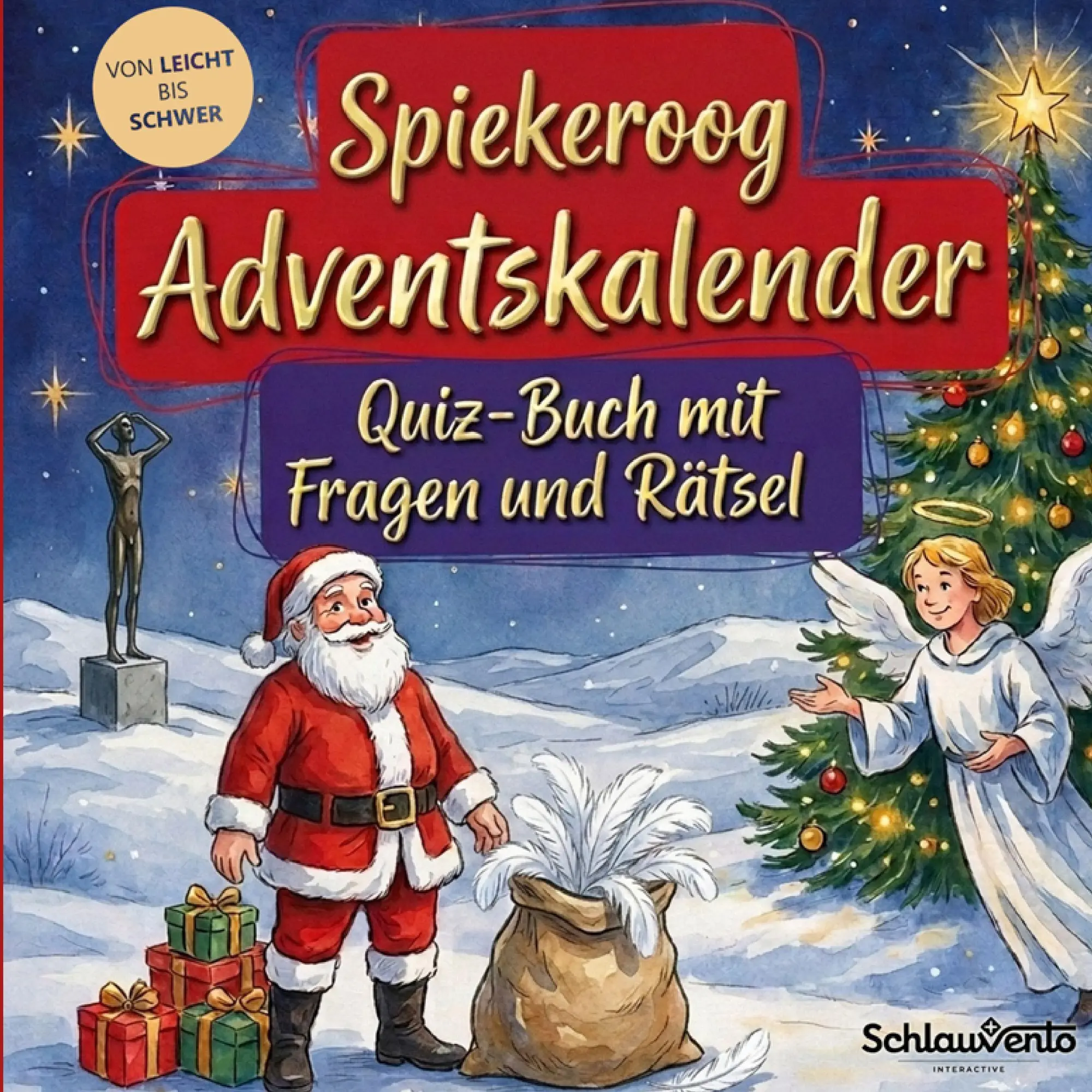 Cover: 9783693196854 | Spiekeroog-Adventskalender: Quiz-Buch mit Fragen und Rätsel | Buch