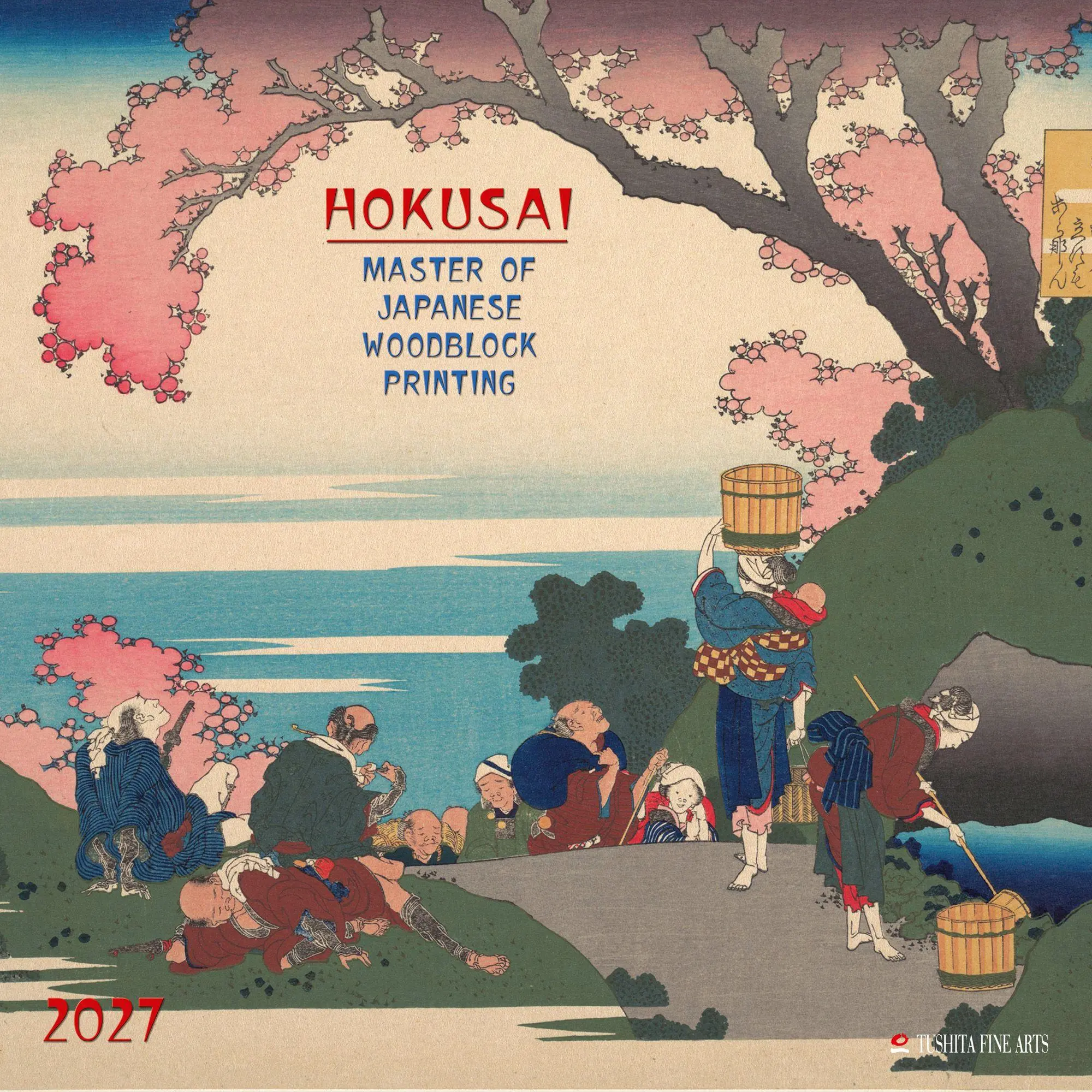 Cover: 9783959296854 | Hokusai - Japanese Woodblock Printing 2027 | Kalender 2027 | Kalender