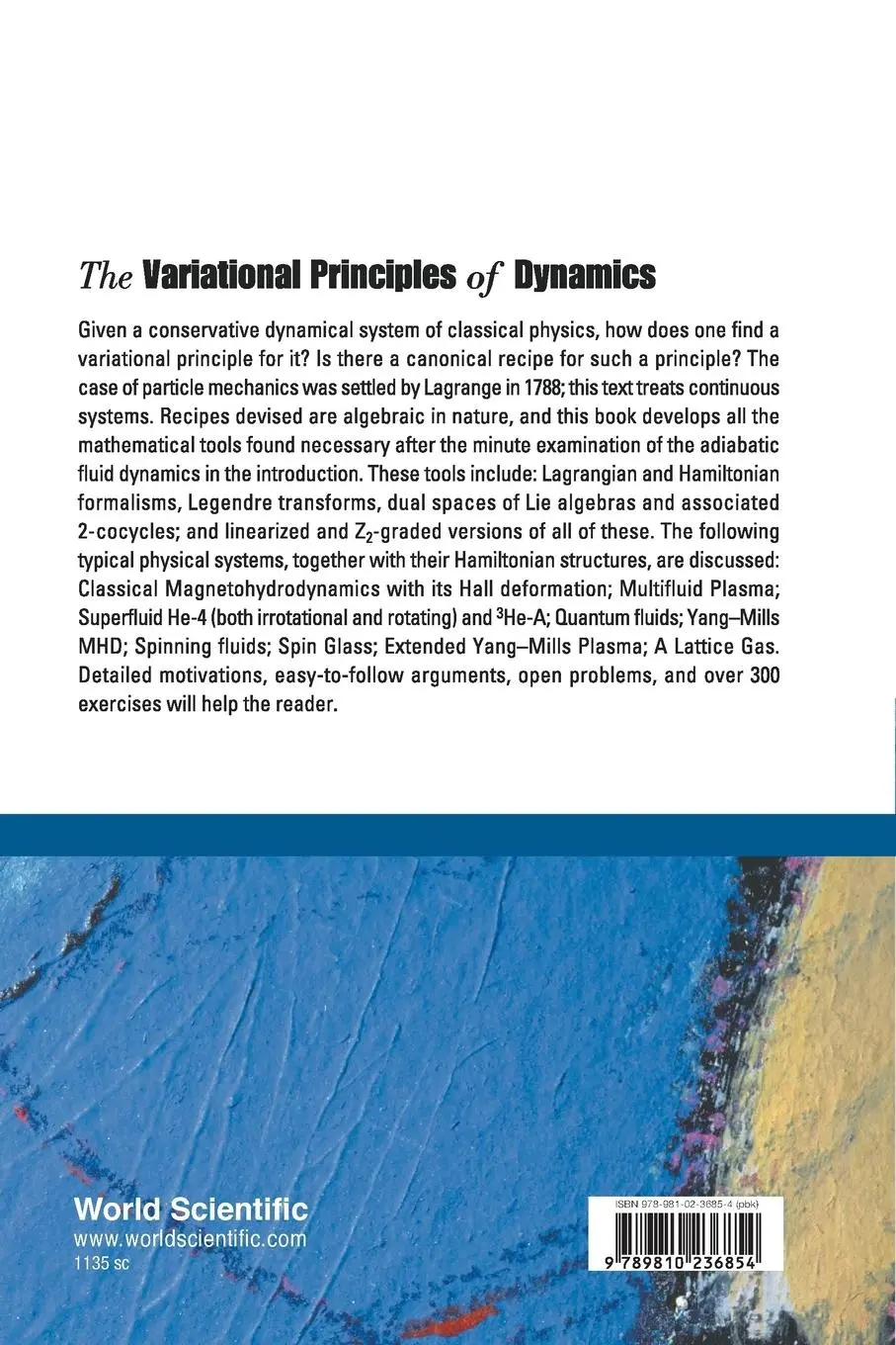 Rückseite: 9789810236854 | VARIATIONAL PRINCIPLES OF DYNAMICS, THE | Boris A Kupershmidt | Buch
