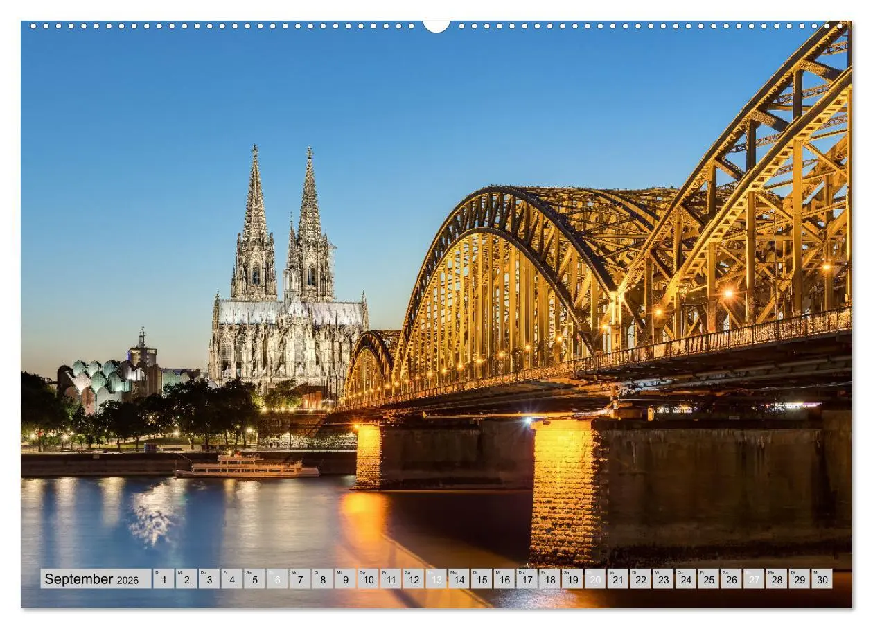 Bild: 9783457636954 | Wunderschönes Köln (Wandkalender 2026 DIN A2 quer), CALVENDO...