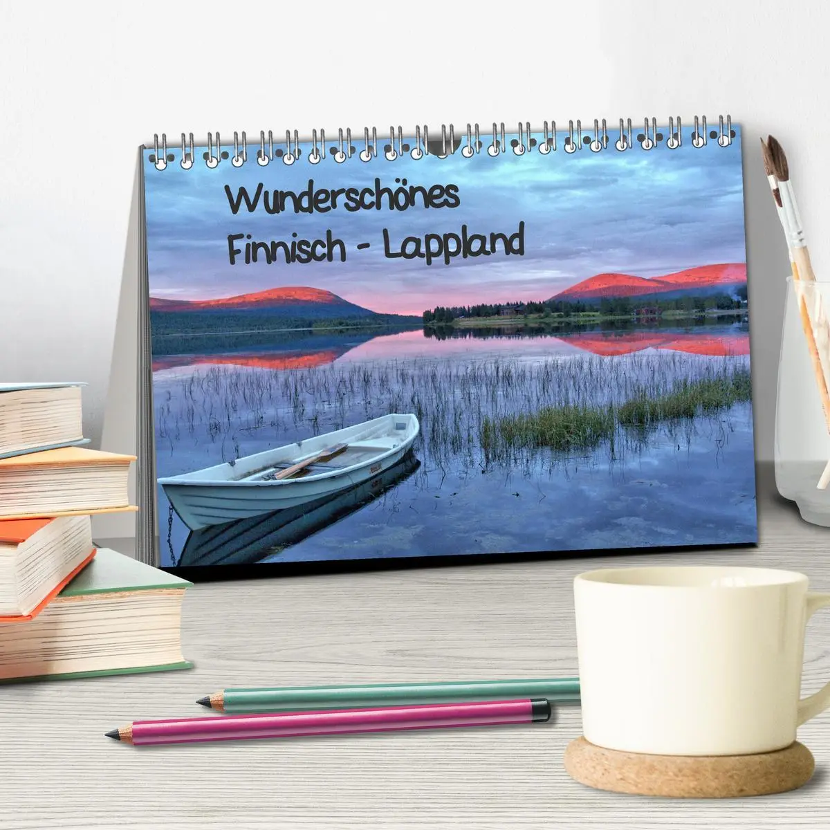 Bild: 9783516036954 | Wunderschönes Finnisch - Lappland (Tischkalender 2026 DIN A5 quer),...