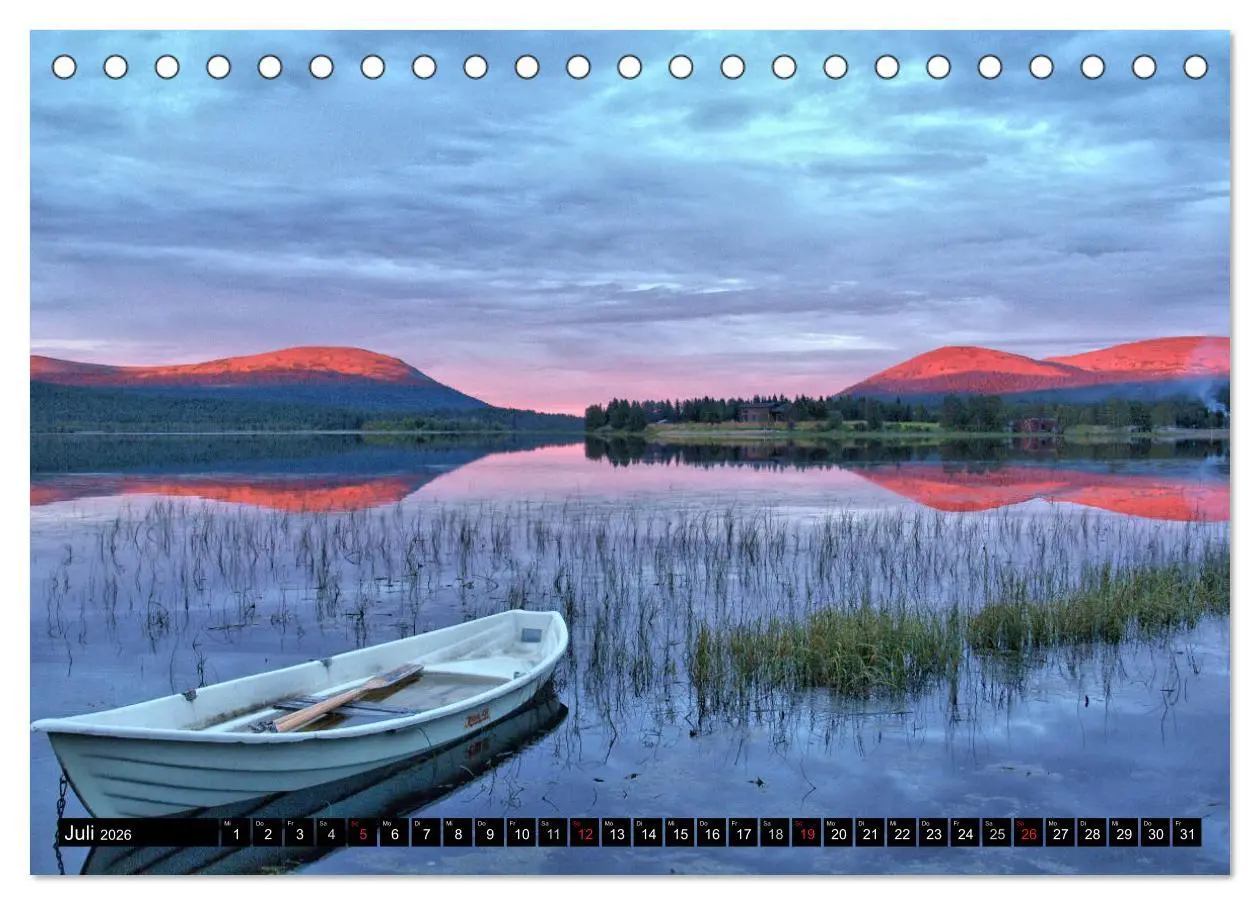 Bild: 9783516036954 | Wunderschönes Finnisch - Lappland (Tischkalender 2026 DIN A5 quer),...