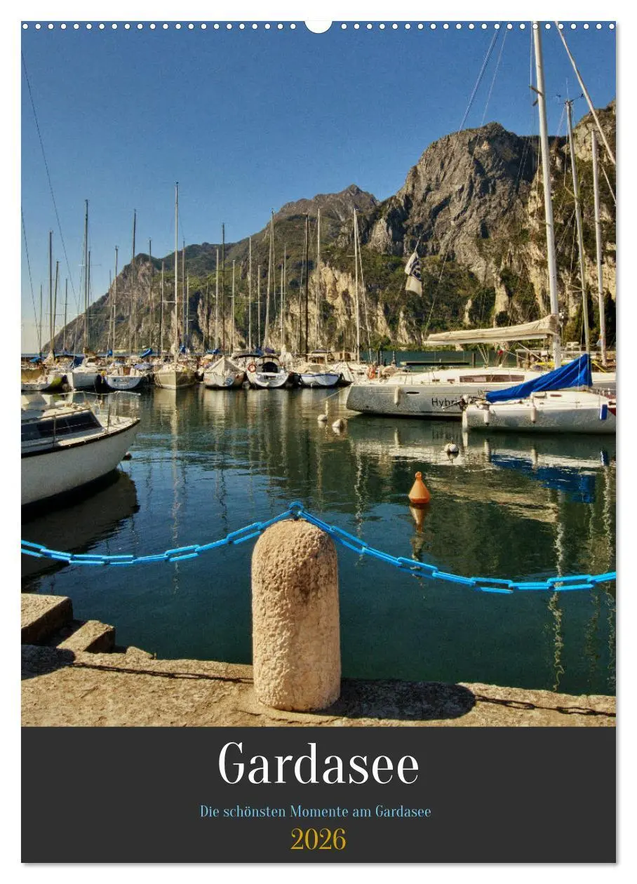 Cover: 9783516346954 | Gardasee - Die schönsten Momente am Gardasee (Wandkalender 2026 DIN...