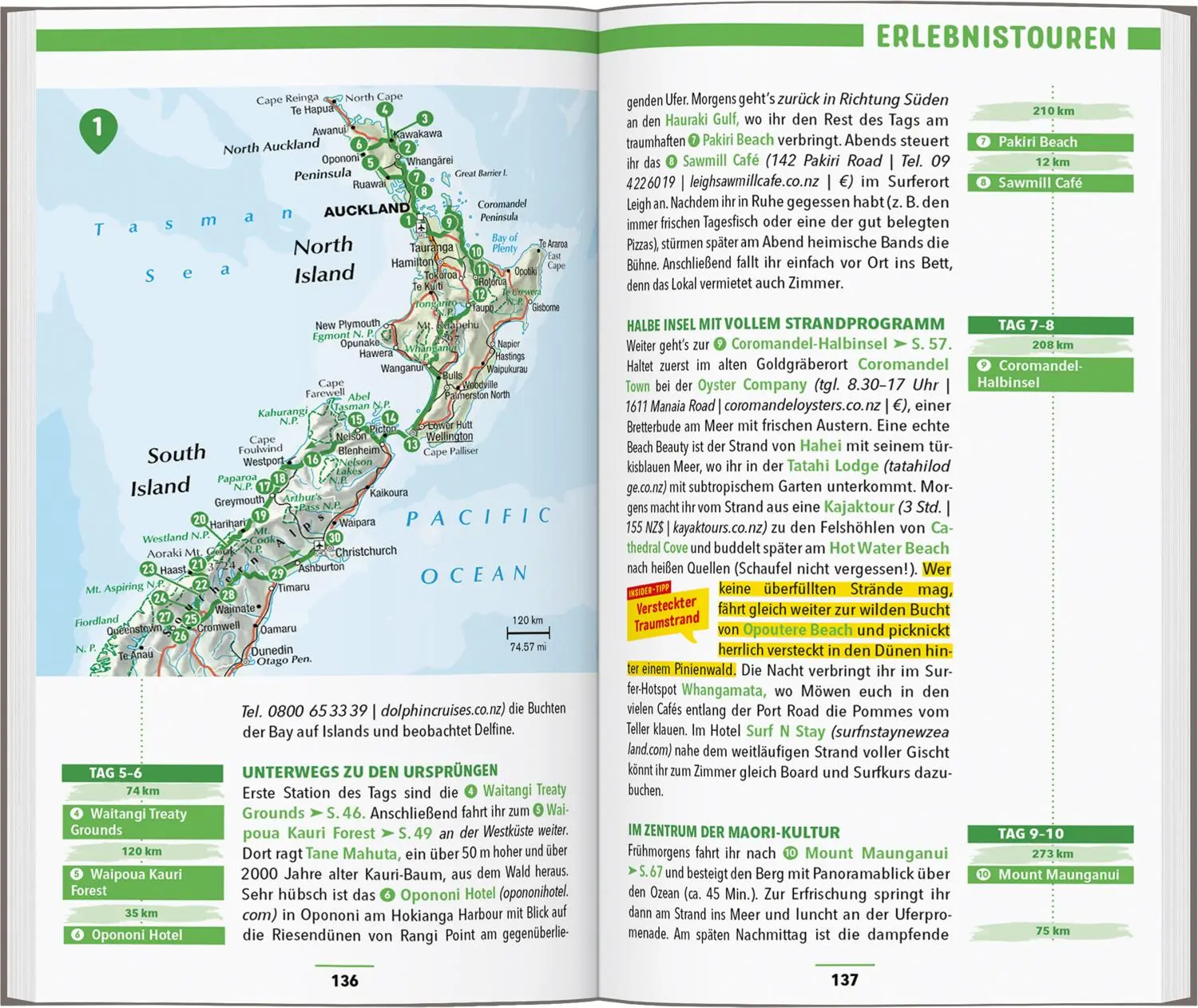 Bild: 9783829736954 | MARCO POLO Reiseführer Neuseeland | Aileen Tiedemann (u. a.) | Buch