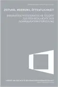 Cover: 9783931606954 | Zeitung, Werbung, Öffentlichkeit | Stefanie Averbeck | Taschenbuch