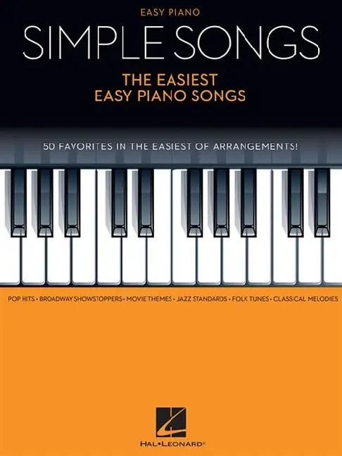 Cover: 888680047054 | Simple Songs - The Easiest Easy Piano Songs | Easy Piano Songbook