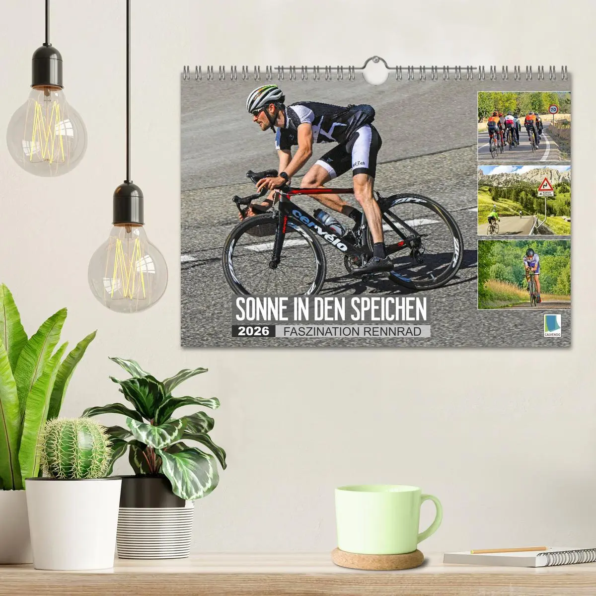 Bild: 9783457697054 | Sonne in den Speichen - Faszination Rennrad (Wandkalender 2026 DIN...