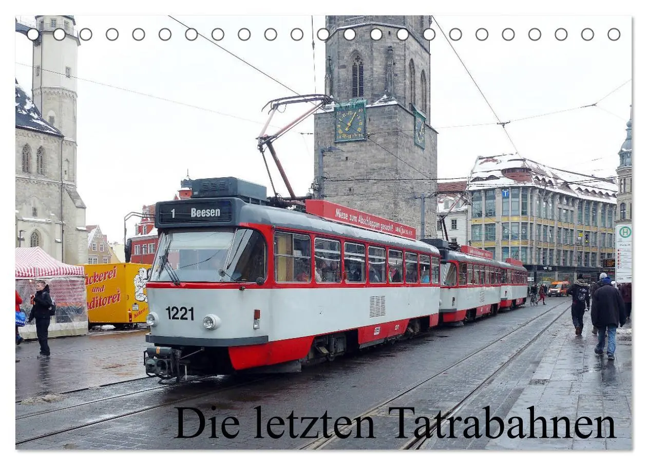 Cover: 9783457767054 | Die letzten Tatrabahnen (Tischkalender 2026 DIN A5 quer), CALVENDO...