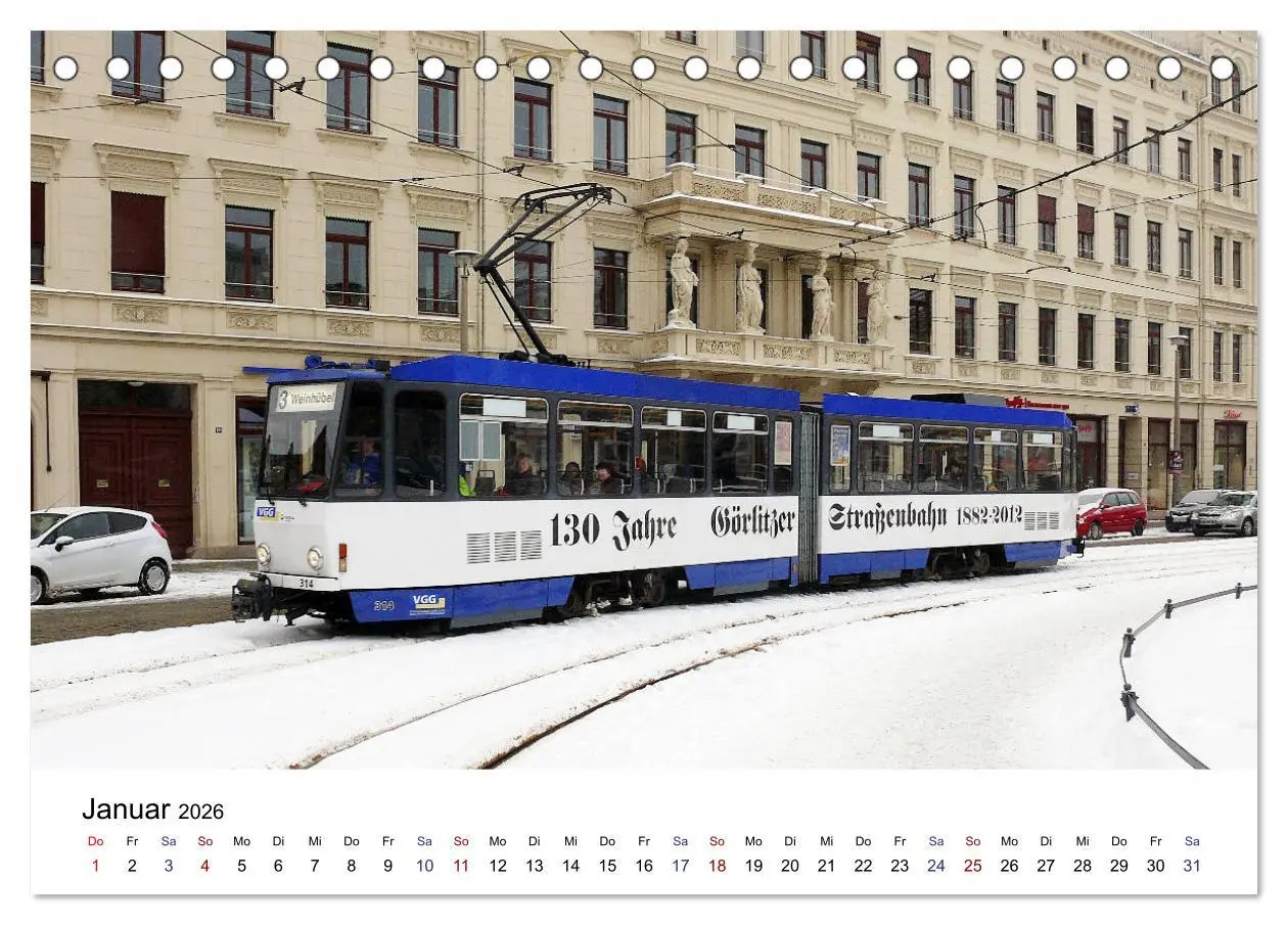 Bild: 9783457767054 | Die letzten Tatrabahnen (Tischkalender 2026 DIN A5 quer), CALVENDO...