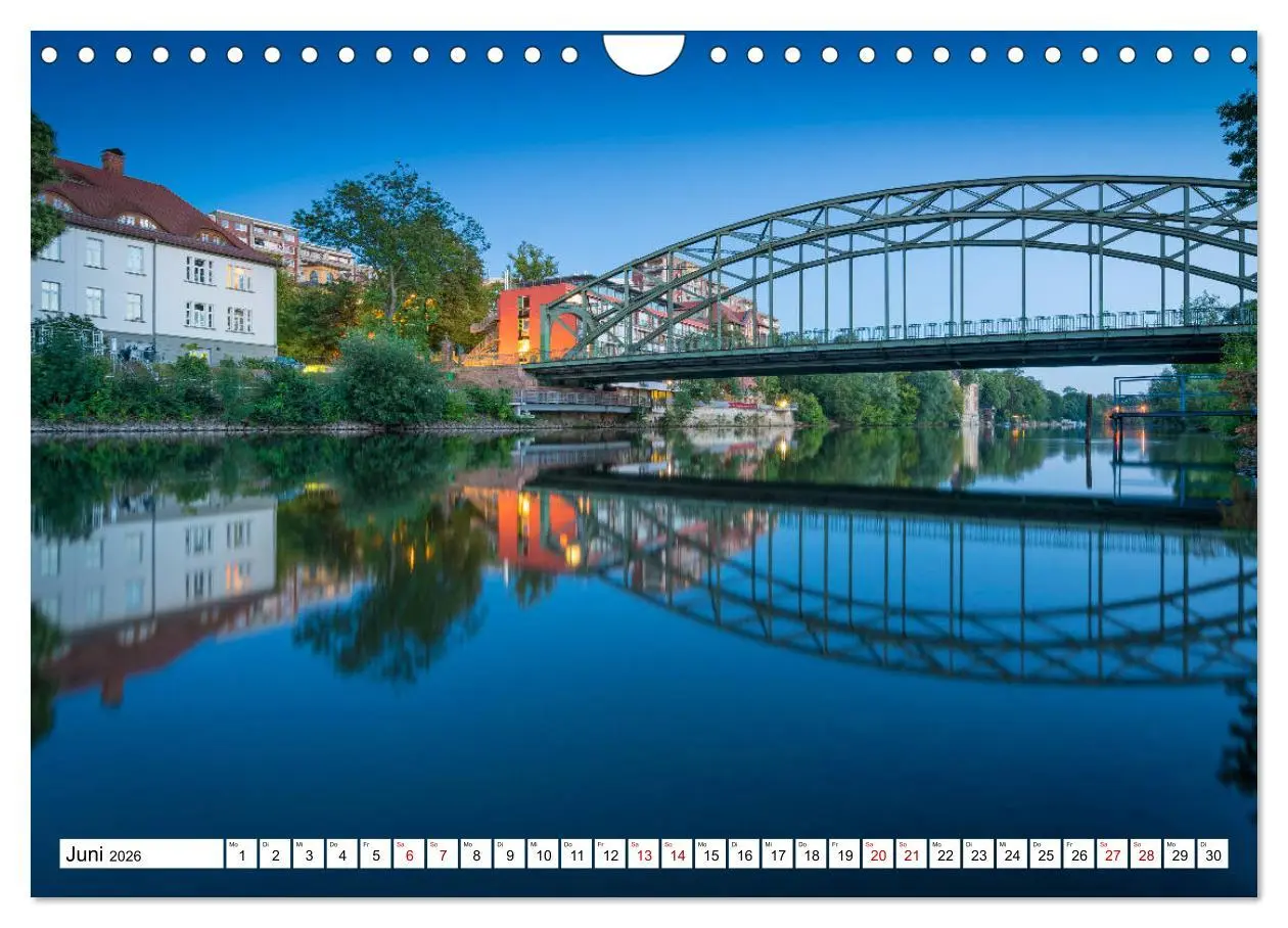 Bild: 9783457837054 | Halle-Saale - Meine Stadt im Spiegel (Wandkalender 2026 DIN A4...