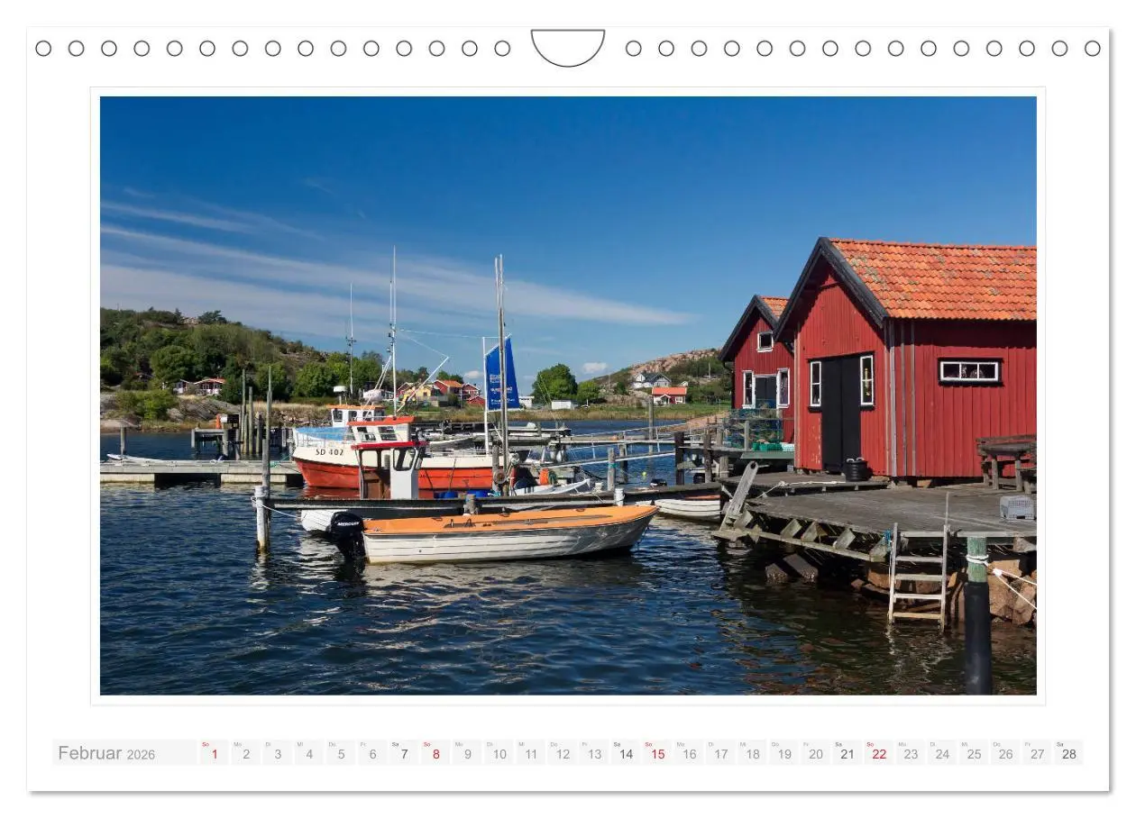 Bild: 9783516237054 | Bohuslän Fjällbacka - Hamburgsund - Grebbestad 2026 (Wandkalender...