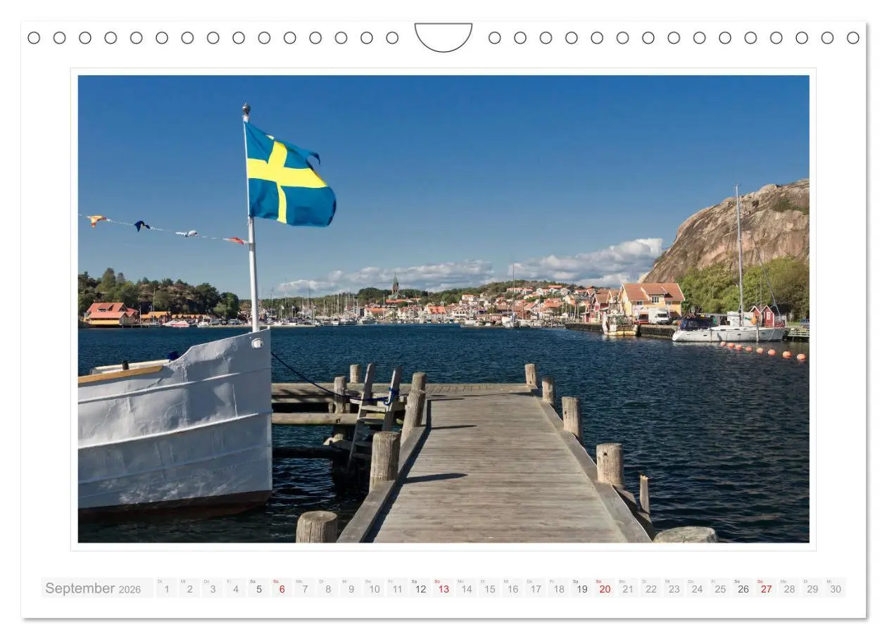 Bild: 9783516237054 | Bohuslän Fjällbacka - Hamburgsund - Grebbestad 2026 (Wandkalender...