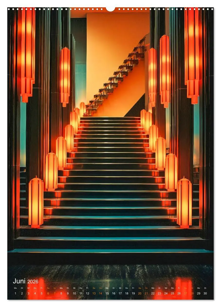 Bild: 9783516307054 | Treppen Architektur (Wandkalender 2026 DIN A2 hoch), CALVENDO...
