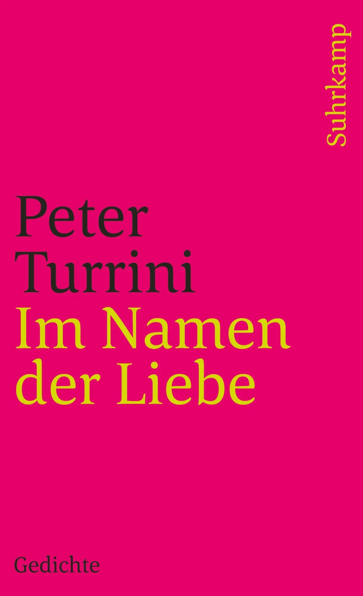 Cover: 9783518457054 | Im Namen der Liebe | Gedichte | Peter Turrini | Taschenbuch | 125 S.