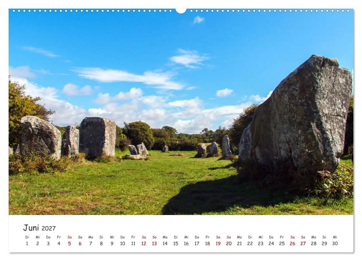 Bild: 9783569497054 | Magische Orte - Steinkreise, Dolmen, Megalithen (Wandkalender 2027...